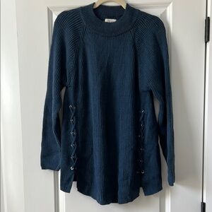 Style & Co Blue Knit Sweater